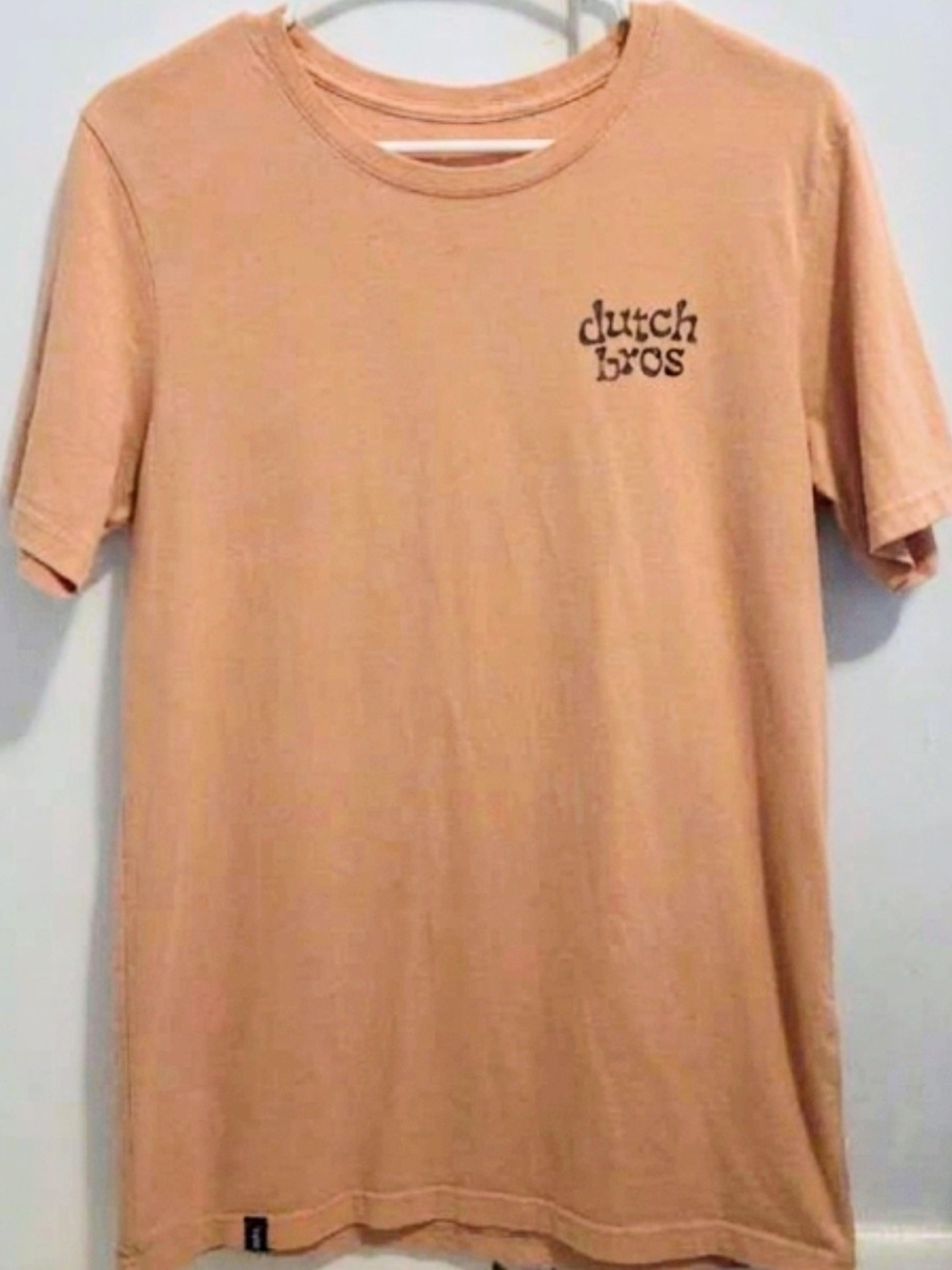Dutch Bros Peach Short Sleeve Logo Tee - Women’s